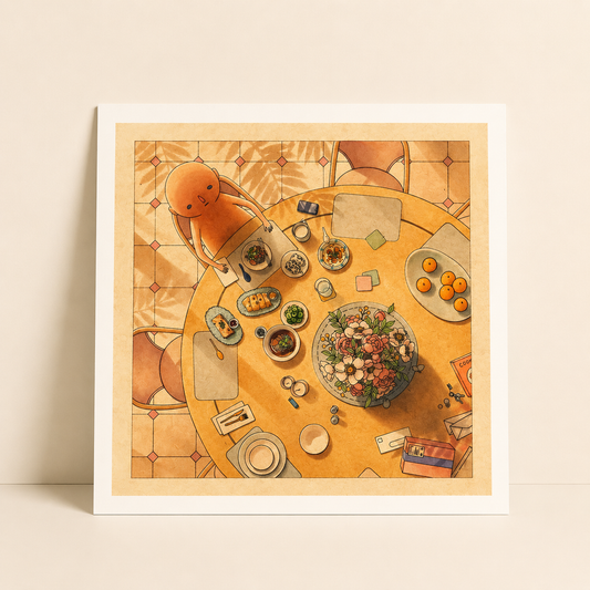 Taiwanese Breakfast Art Print | Felicia Chiao (CA)