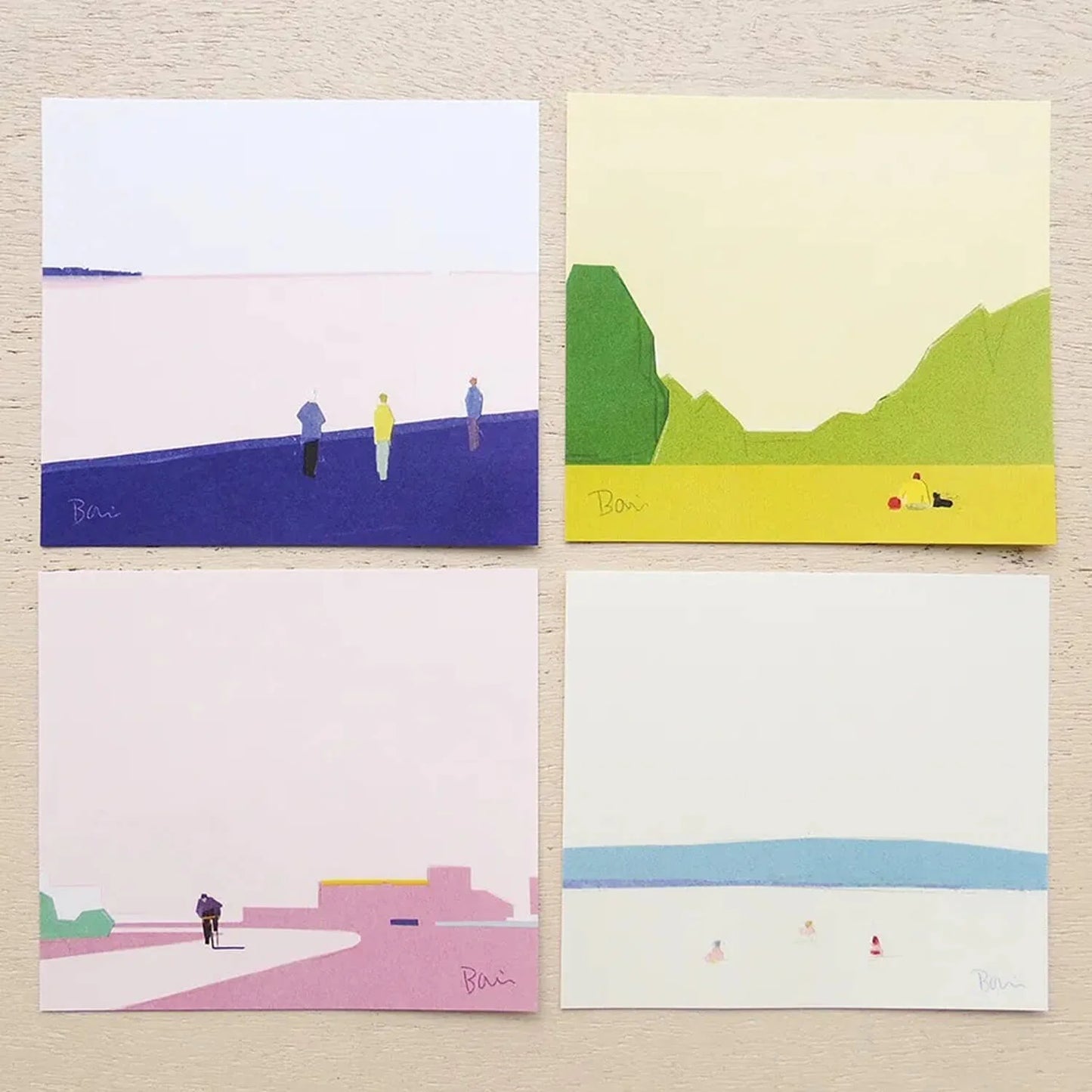 Life Memo Pad | Taku Bannai x cozyca products (Japan)