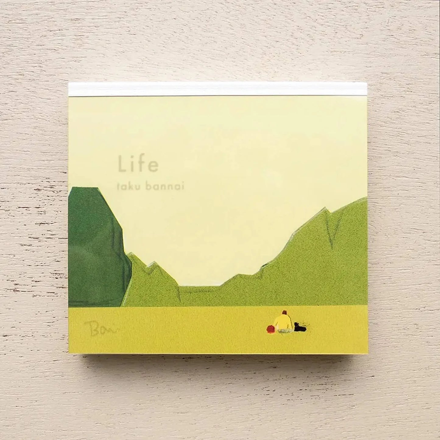Life Memo Pad | Taku Bannai x cozyca products (Japan)