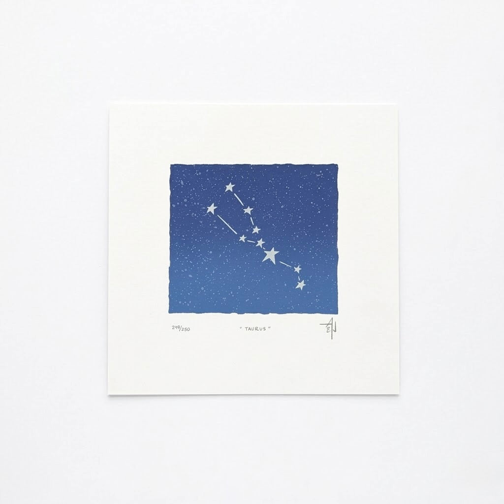 Zodiac Constellation Screenprint | Allison & Jonathan Metzger (IA)