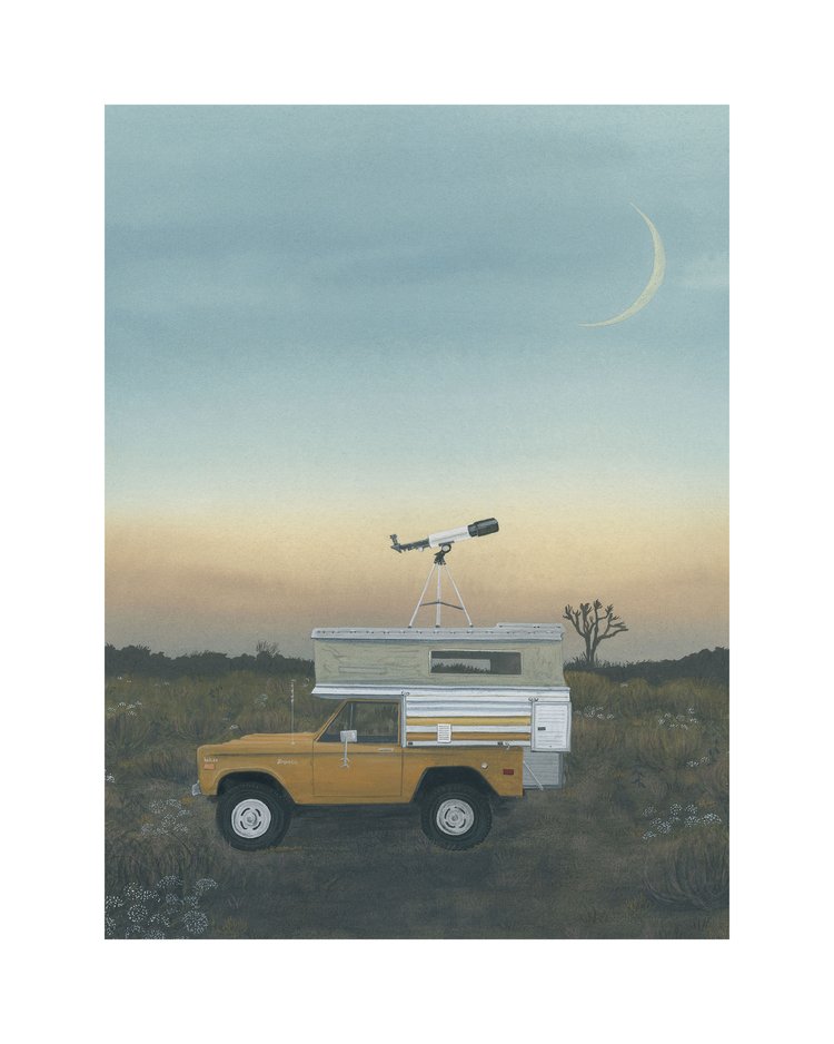 Tryin' to Find the Light Art Print | Heather Sundquist Hall (TX)