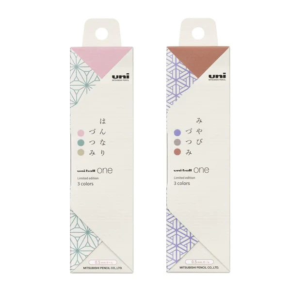 Uni-Ball One .5 Set of 3 | Mitsubishi (Japan)