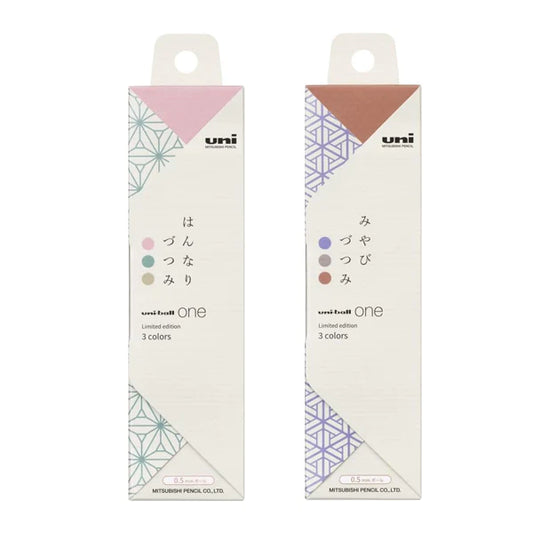 Uni-Ball One .5 Set of 3 | Mitsubishi (Japan)