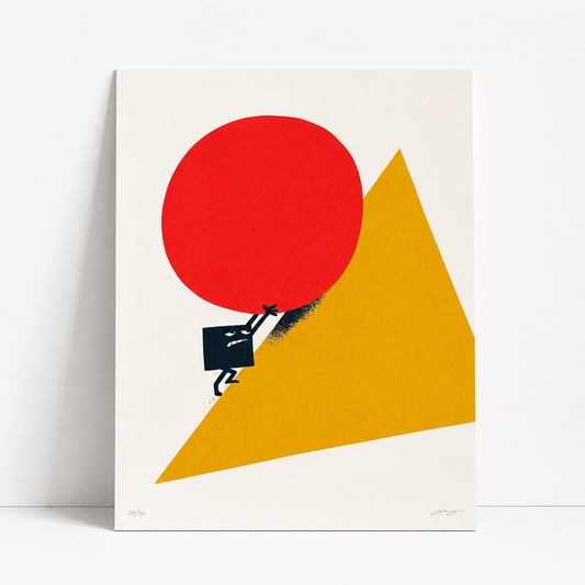 Uphill Art Print | Factory 43 (WA)