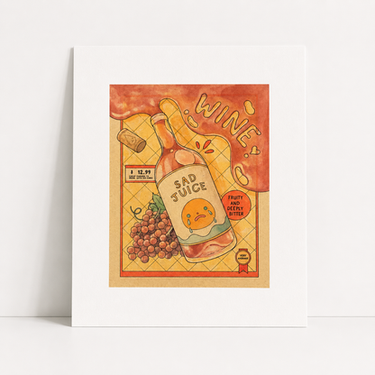 Wine Art Print | Felicia Chiao (CA)