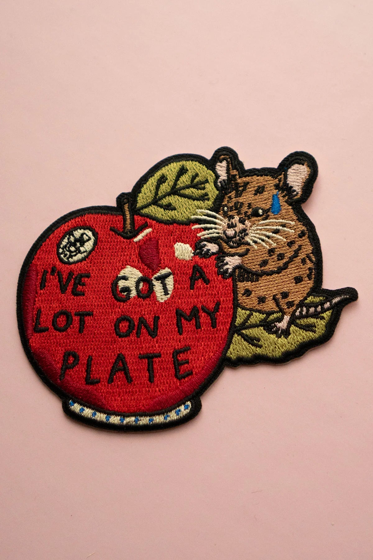 A Lot on my Plate Sticky Patch | Stay Home Club (Canada)