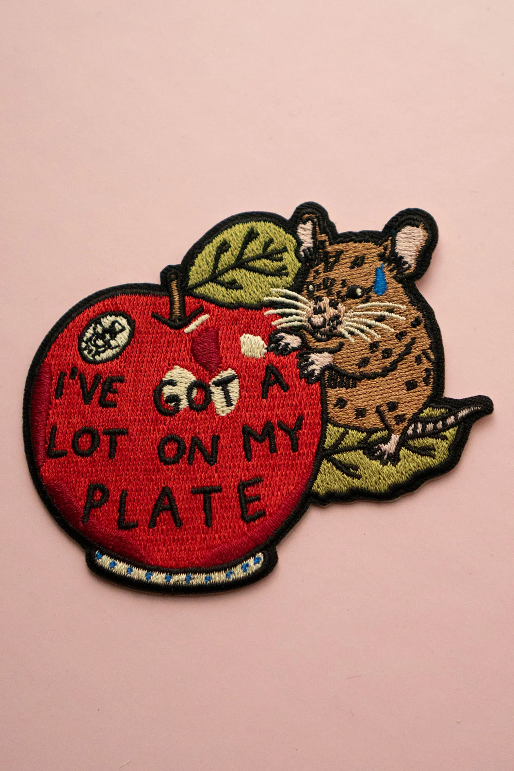 A Lot on my Plate Sticky Patch | Stay Home Club (Canada)