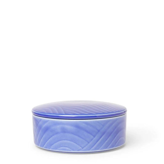 Himari Blue Ceramic Bowl | Short | (Japan)