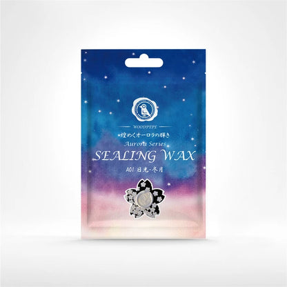 Wax for Wax Seal Stamp | Aurora Series: Nikko (WInter Moon) | WOODPEPE (Japan)