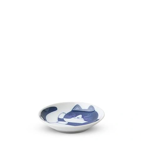 Blue Cat Sauce Dish (Japan)