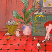 Load image into Gallery viewer, Hang in There! Art Print | Jill Kittock (MN)
