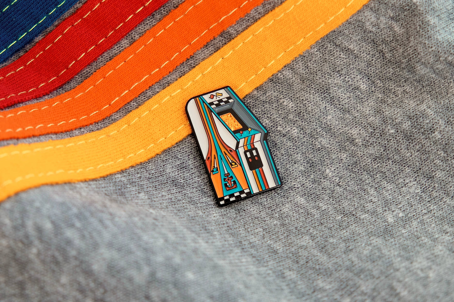 Arcade: Race | Soft Enamel Pin | DKNG (CA)