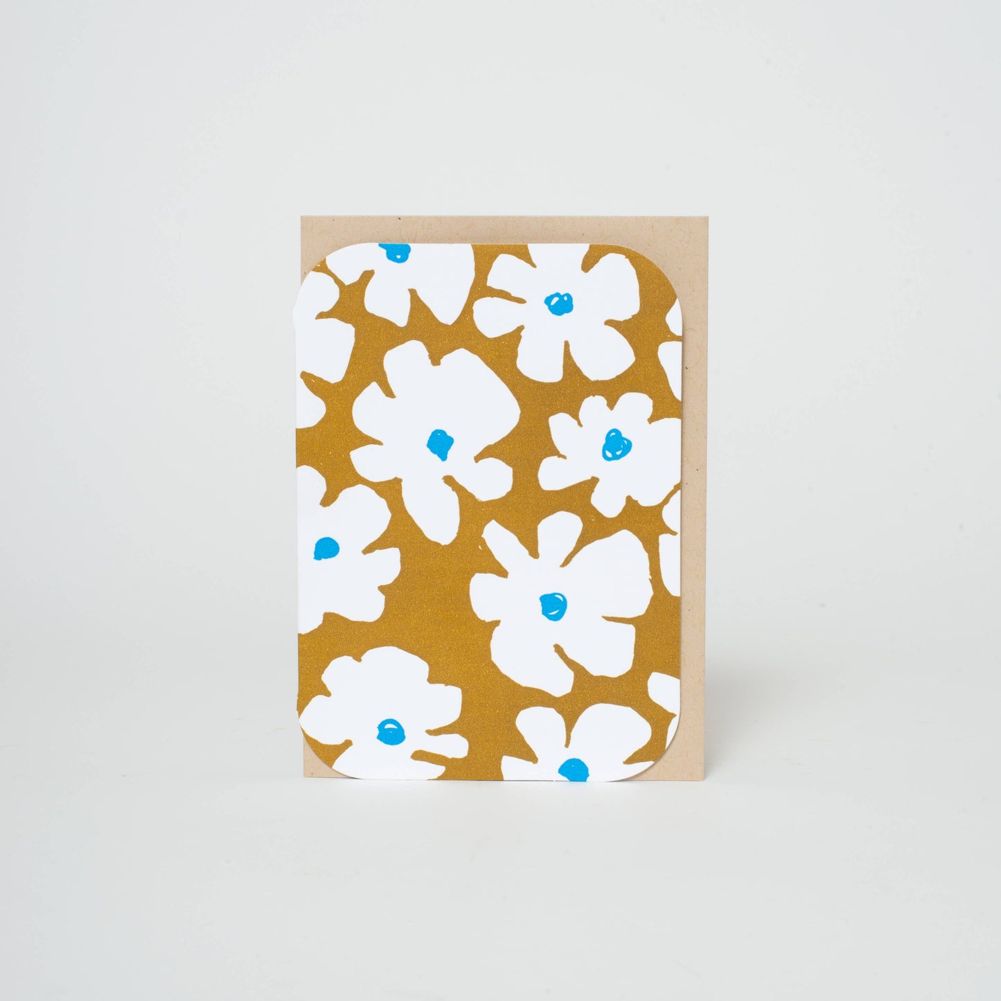 Big Flowers Blank Letterpress Greeting Cards | Egg Press(OR)