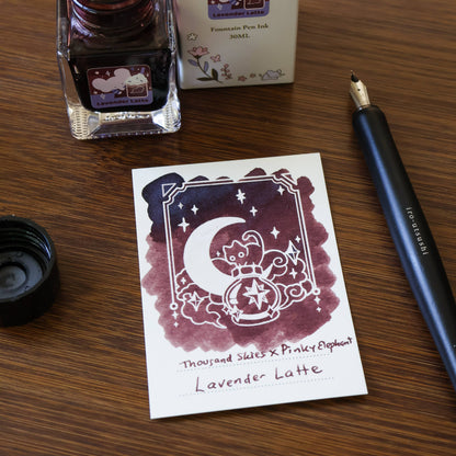 Ink Potion Cat ink swatch cards, pack of 50 by Thousand Skies, alternate view 4