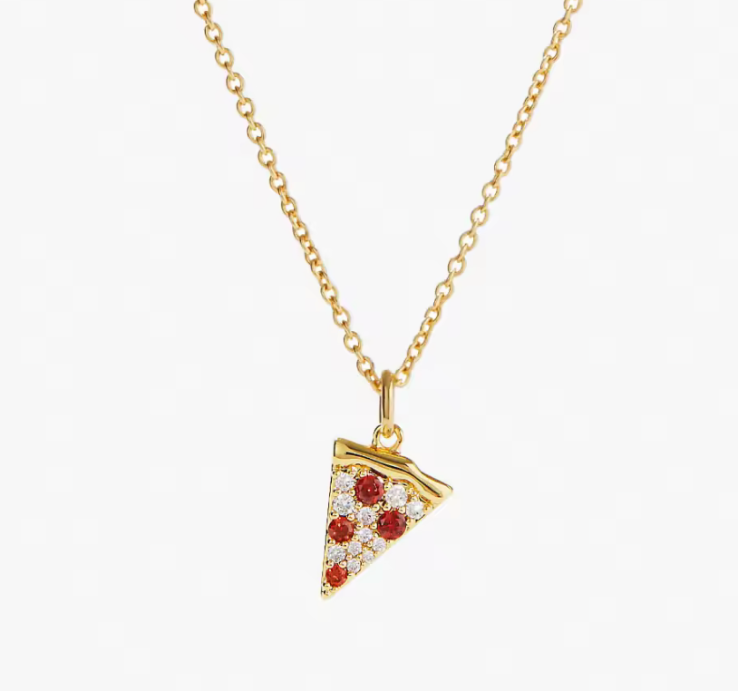 Baby Slice Pizza Necklace | Christine Jehlickova (ONT)