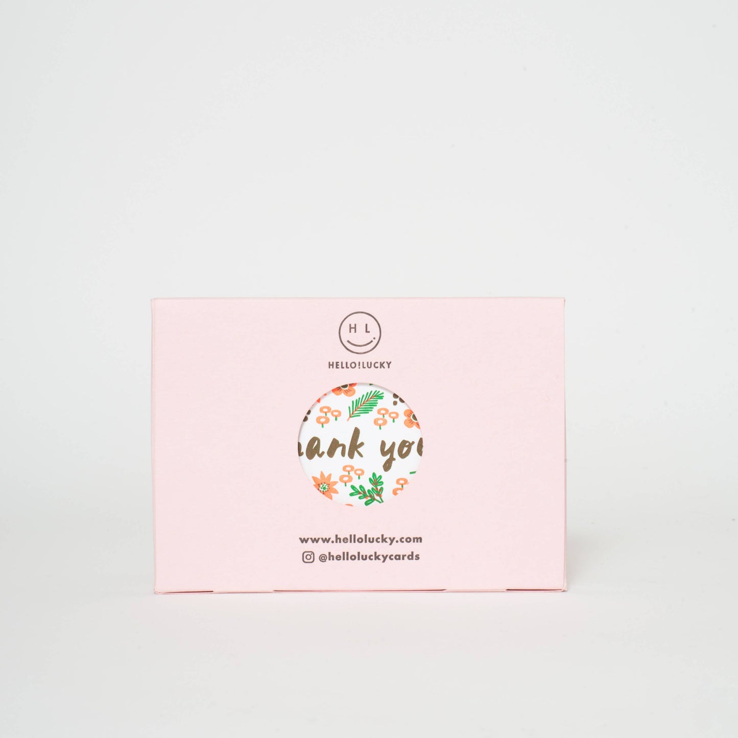 Boxed Set Thank You Floral Letterpress Greeting Cards | Hello!Lucky (CA)