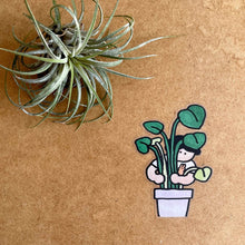 Load image into Gallery viewer, Hug Your Plants Sticker | Oitama (CA)
