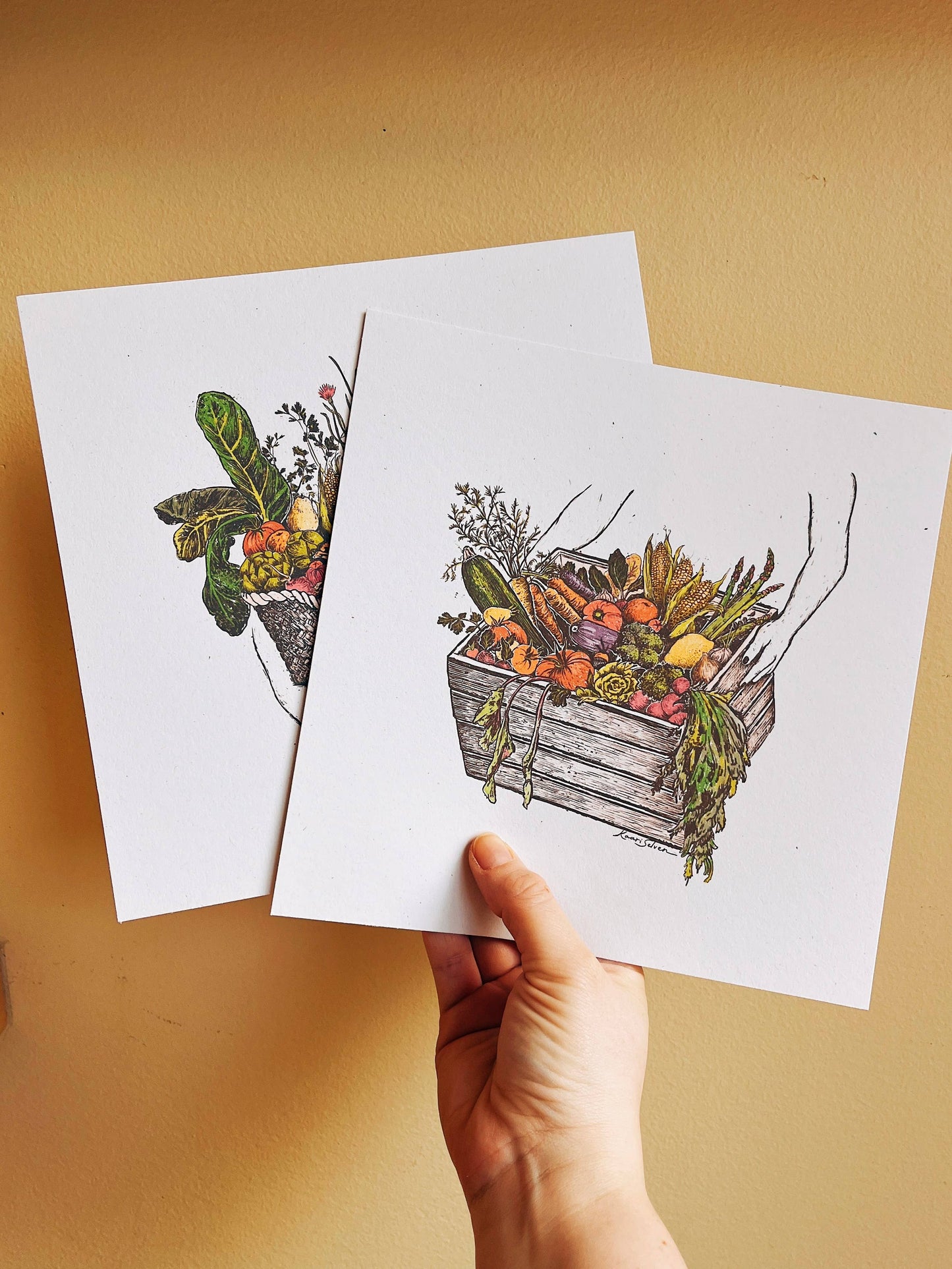 Harvest Bounty I Art Print | Kaari Selven (OR)