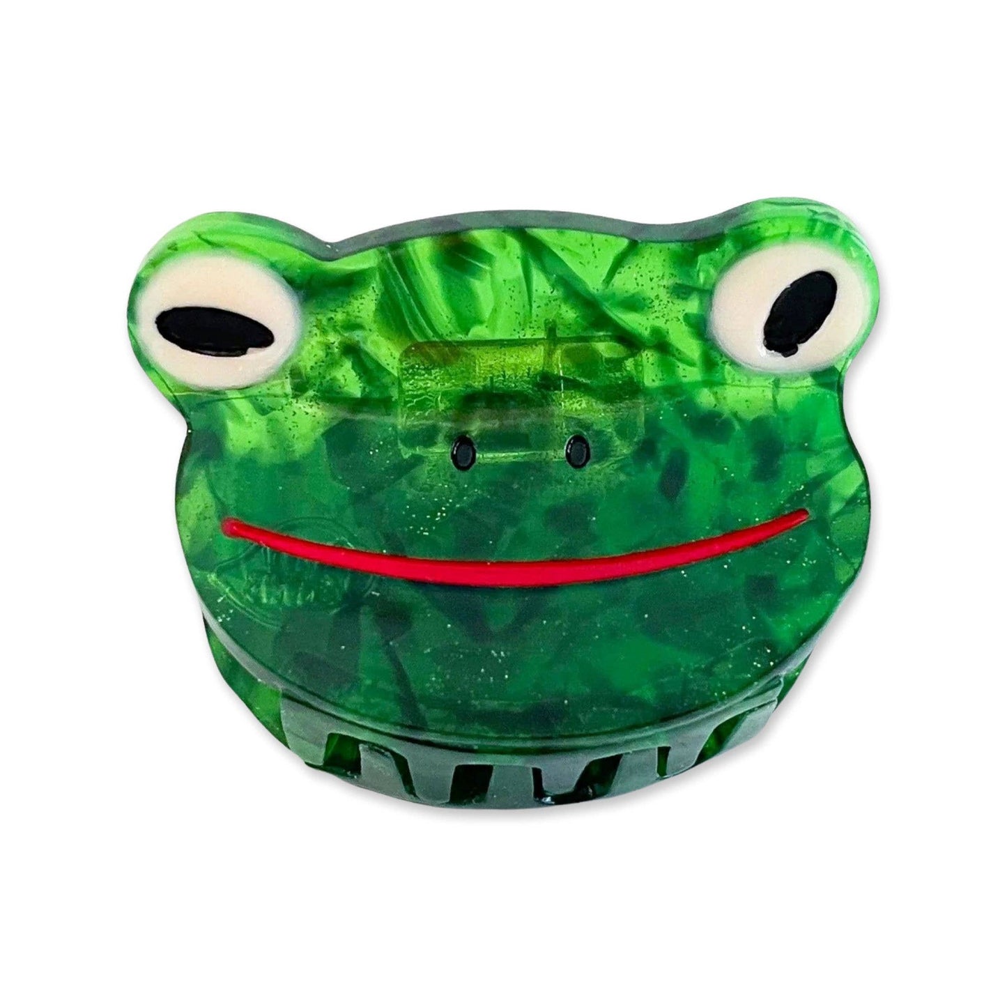 Mini Green Froggy Hair Claw Clip | Jenny Lemmons (CA)