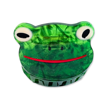 Mini Green Froggy Hair Claw Clip | Jenny Lemmons (CA)