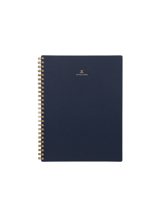 The Workbook (Blank) | Oxford Blue | Appointed (DC)