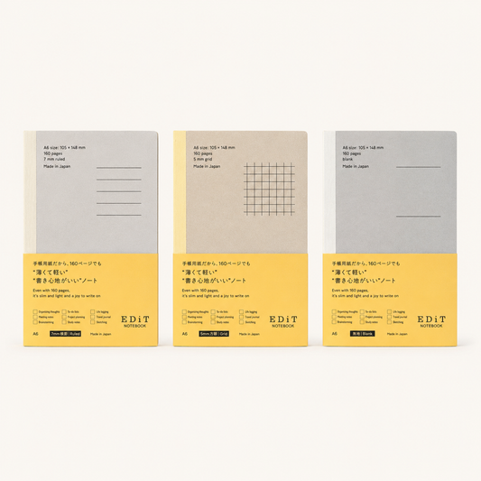 EDiT Notebook A6 | Mark's (Japan)