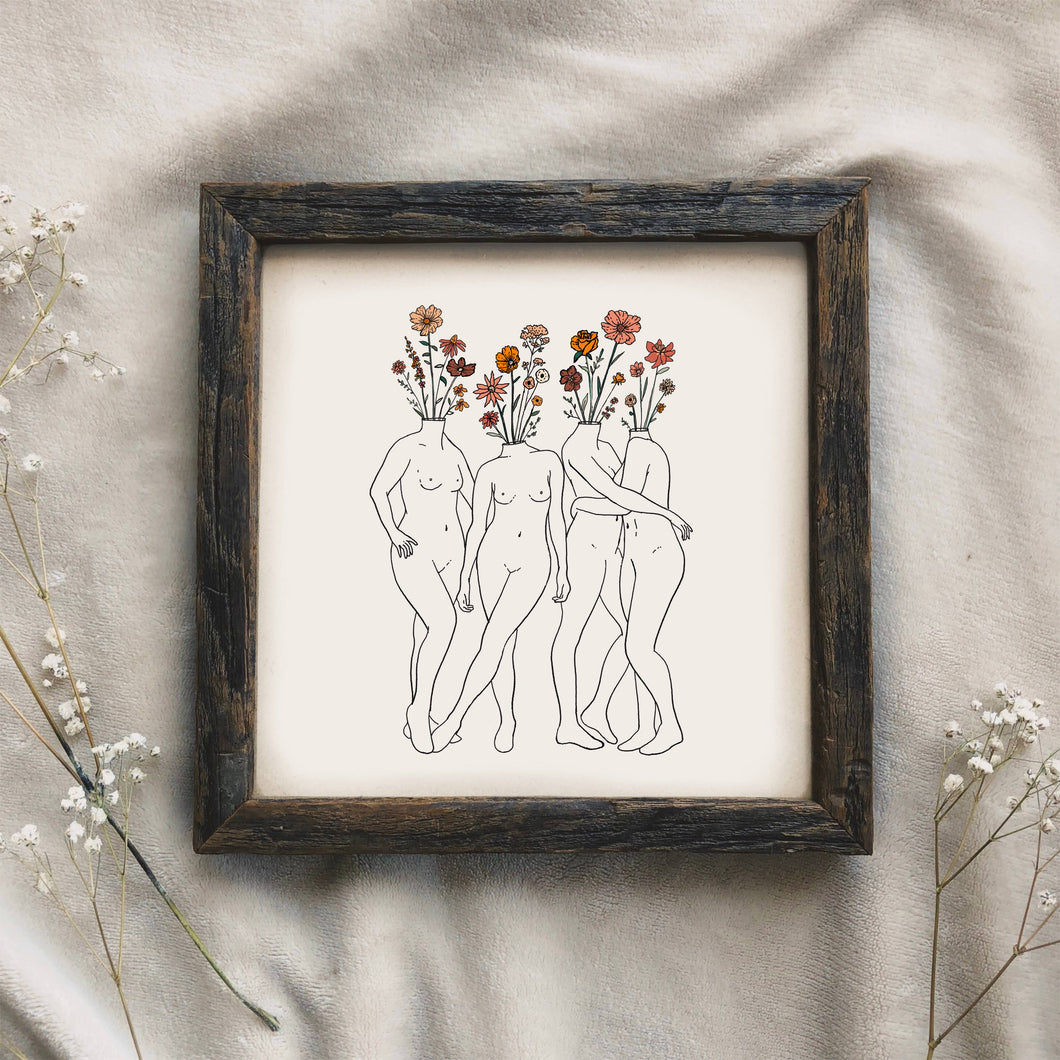 Grow Together Art Print | Kaari Selven (OR)