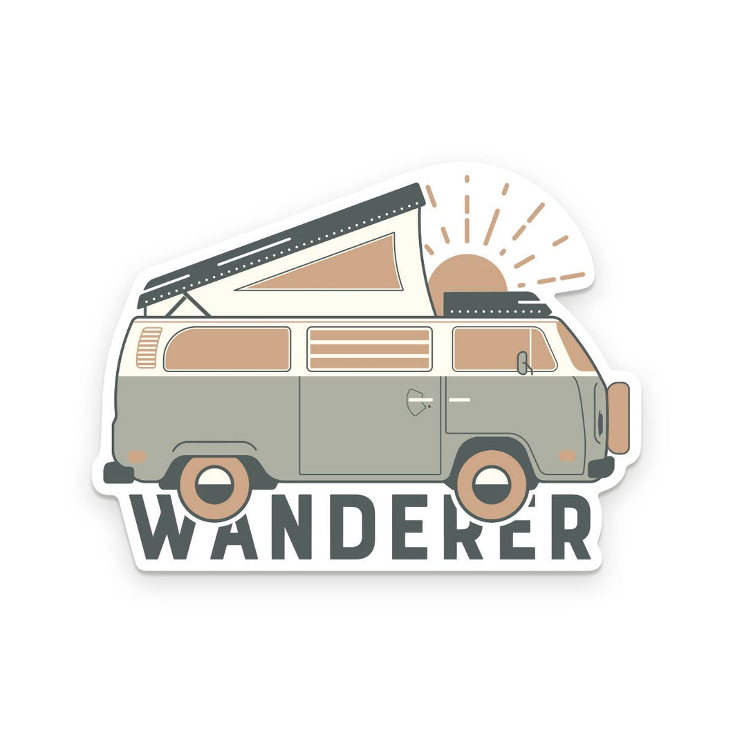 Wanderer Vinyl Sticker | Ruff House Print Shop (KS)