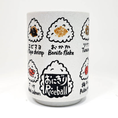 Onigiri Porcelain Yunomi Style Tea Cup | Japan