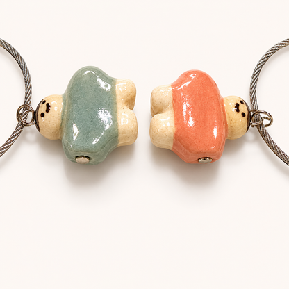 Always Together Stoneware Couples Pendant Set | Taitau Fung (HK)