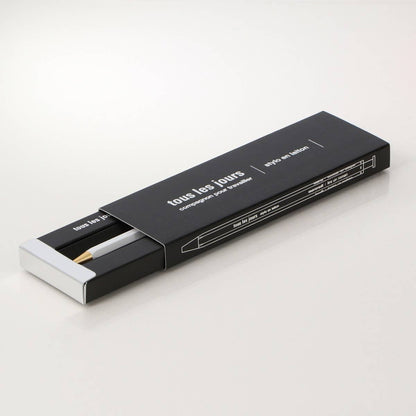 Tous Les Jours Gel Brass Ballpoint Pen | Silver |  Mark's Inc (Japan)