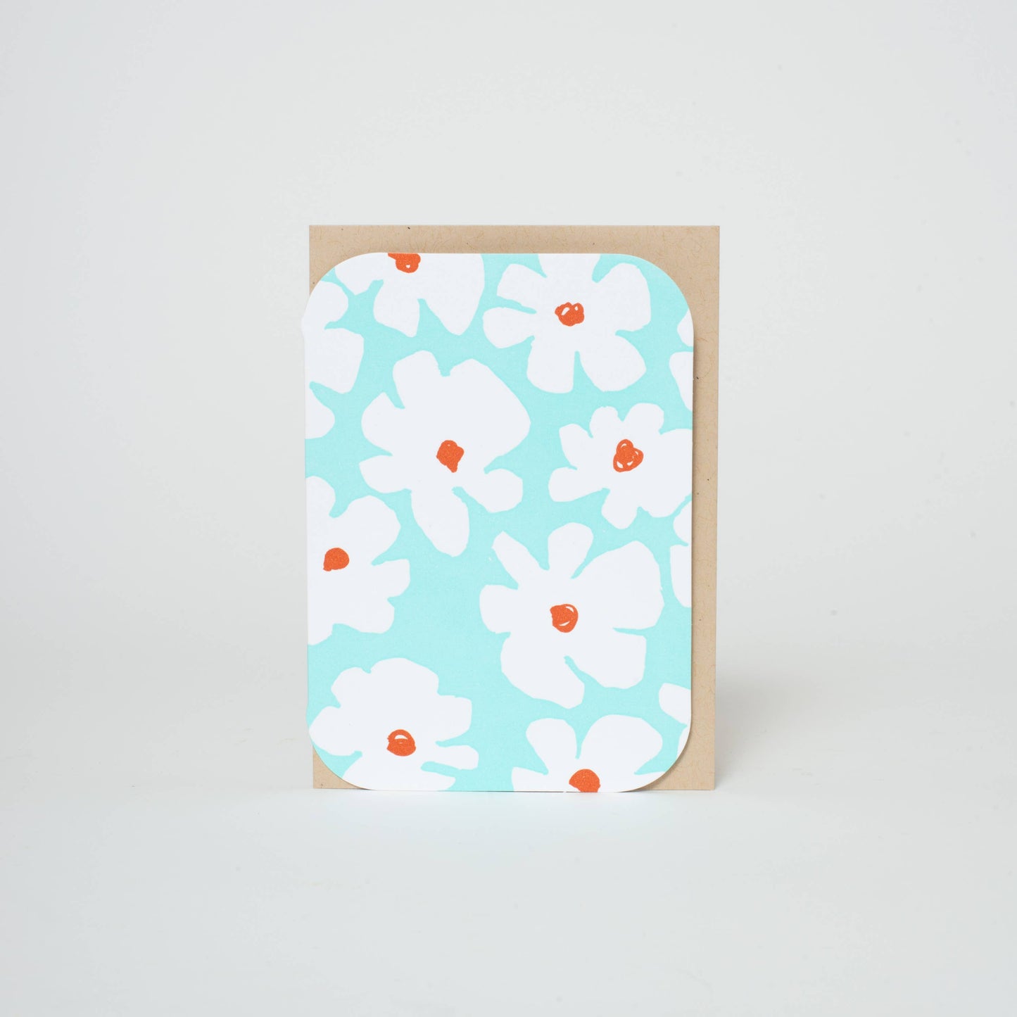 Big Flowers Blank Letterpress Greeting Cards | Egg Press(OR)