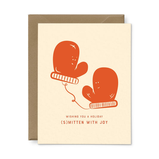 (S)mitten Holiday Greeting Card | Ruff House Print Shop (KS)