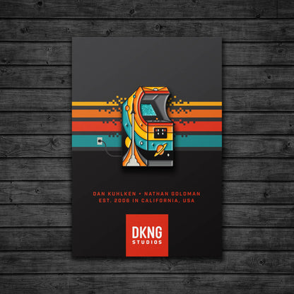 Arcade: Fly | Soft Enamel Pin | DKNG (CA)