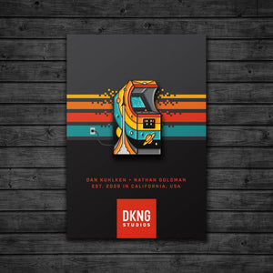 Arcade: Fly | Soft Enamel Pin | DKNG (CA)