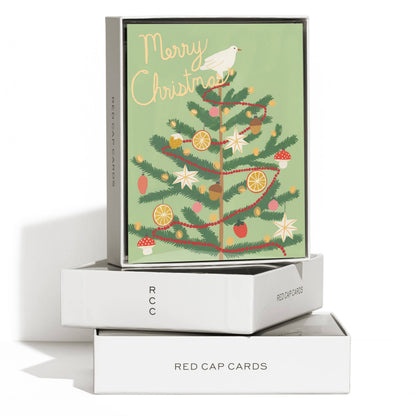Christmas Spice Tree holiday Greeting Card  |  Red Cap Cards (NH)