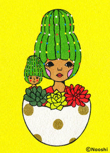 Cactus Pot Print | Naoshi (CA)