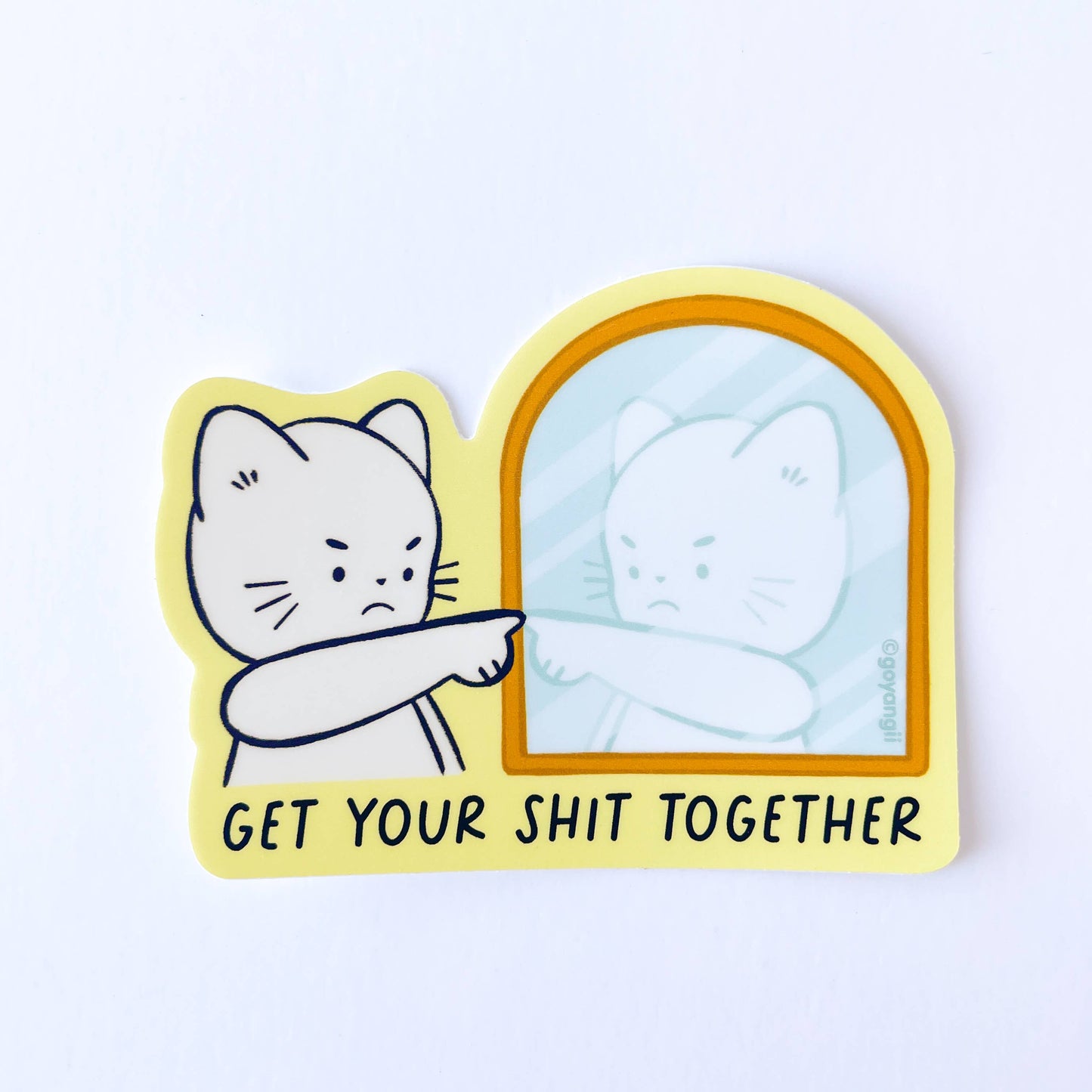 GYST Cat Vinyl Sticker | Goyangii (CA)