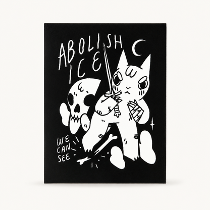 Abolish ICE Vinyl Sticker | Deth P. Sun (CA)