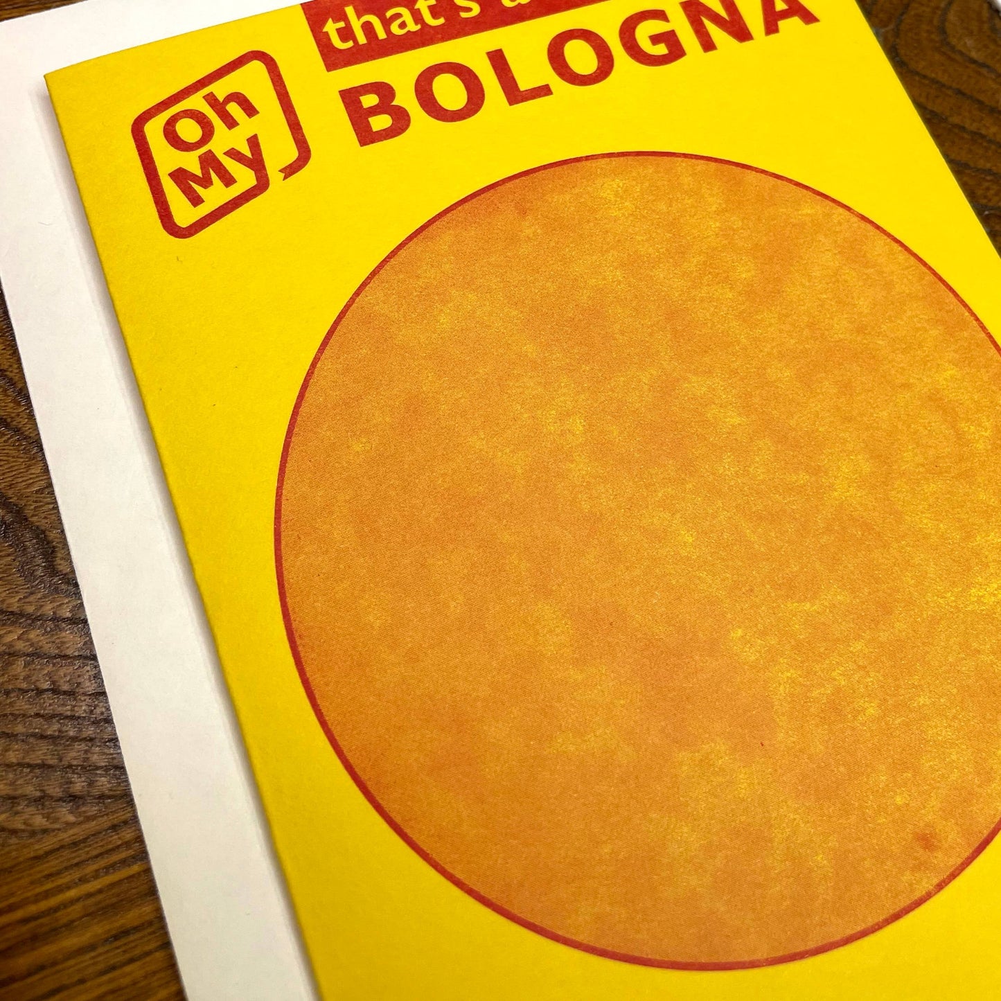 Bunch of Bologna Card | a. favorite design (IL)