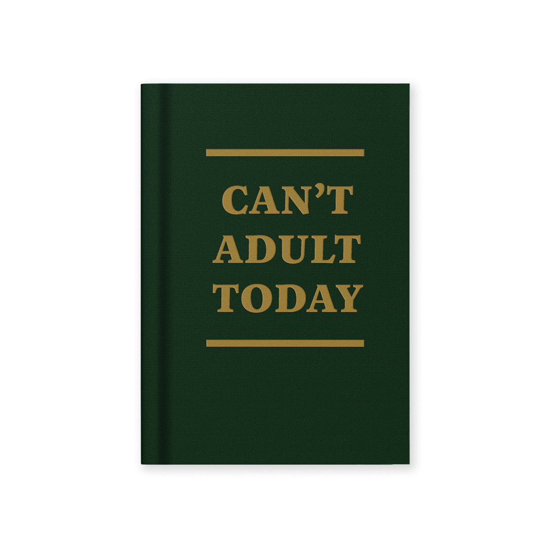 Can't Adult Today Mini Hardback Notebook A7 | Ohh Deer (UK)