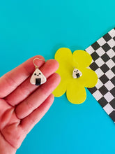 Load image into Gallery viewer, Onigiri Earrings | Larry&#39;s Waffle Shop (SC)
