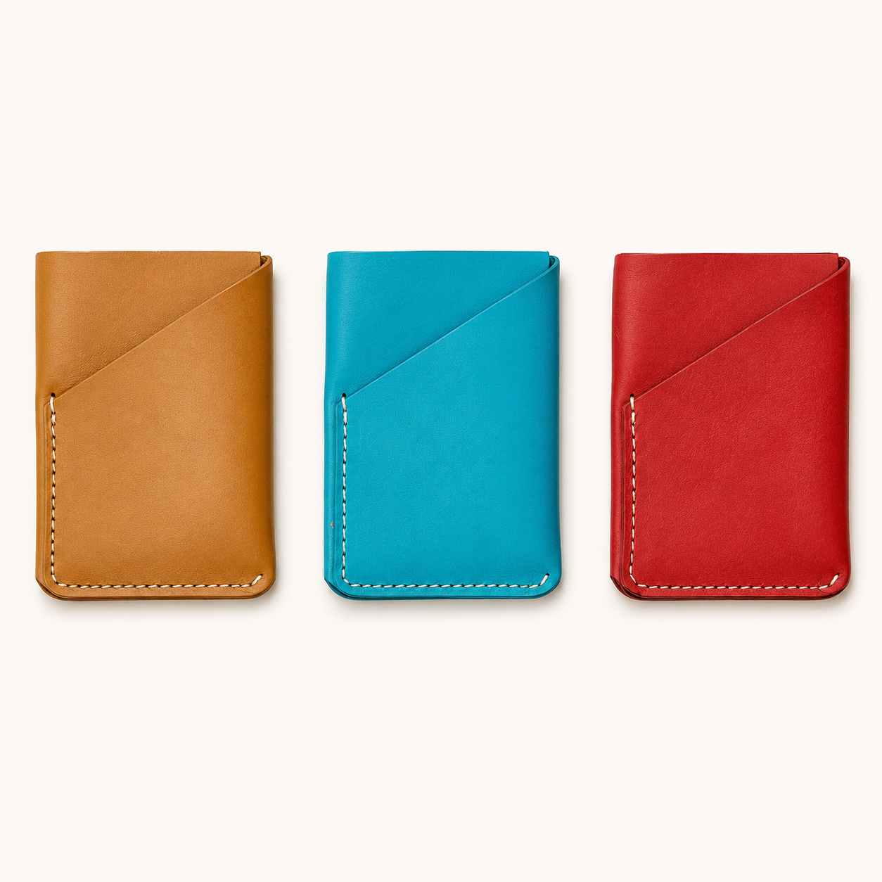 Leather Card Holder Wallet | Handmade | Gomez Handcrafted Leathergoods (TX)