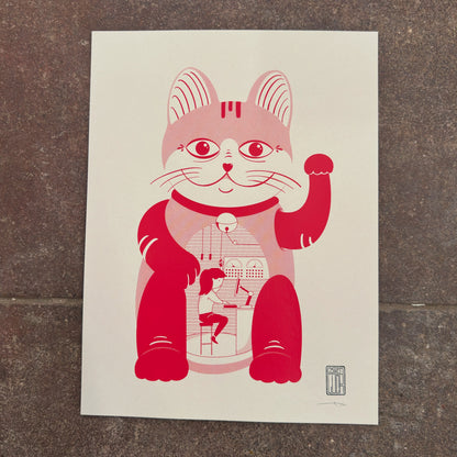 Lucky Forward Screenprint | Alex Hanke (Germany)