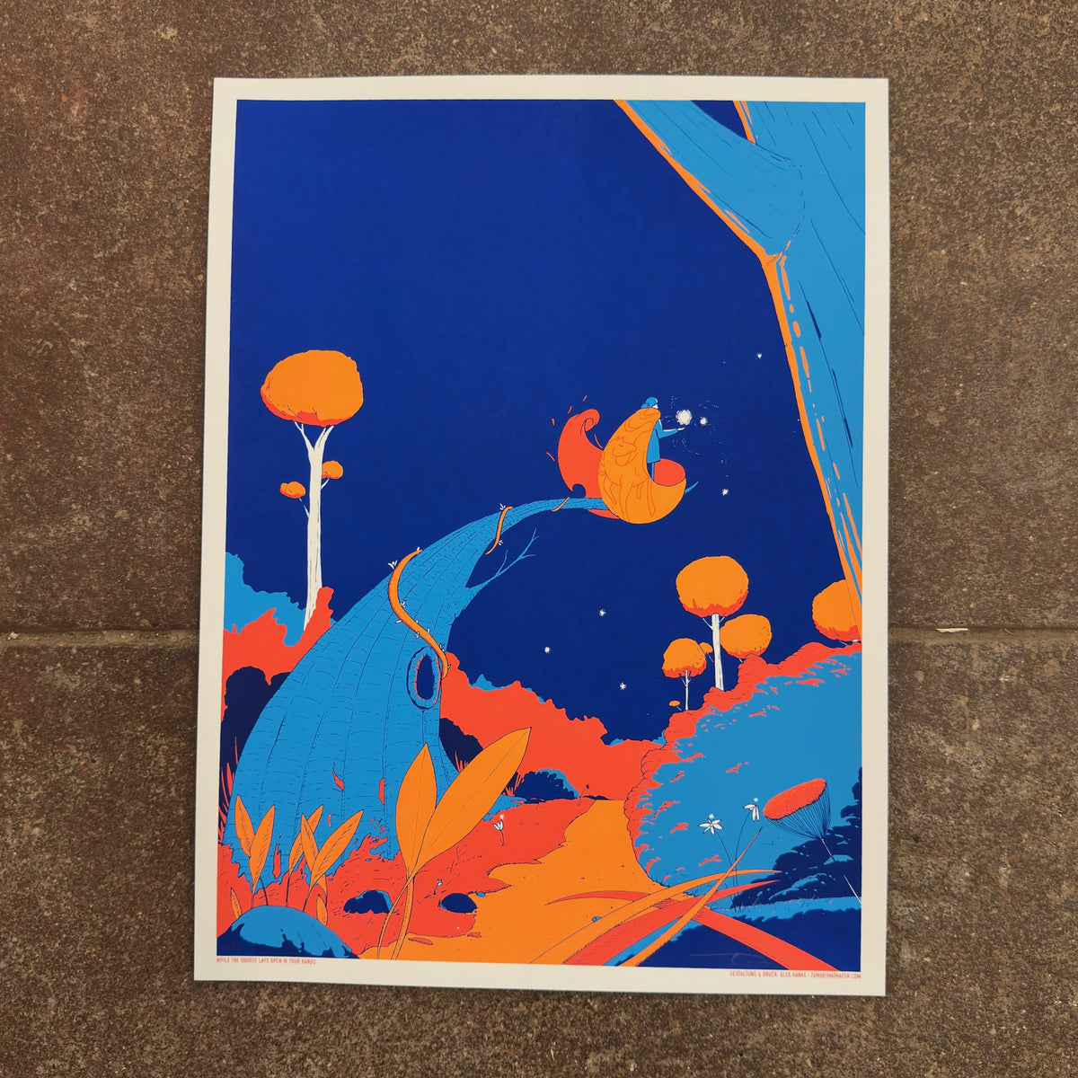 The Source Screenprint | Alex Hanke (Germany)