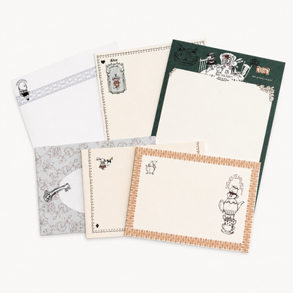 Alice in Wonderland Series Letter Set | Various Styles | Shinzi Katoh (Japan)