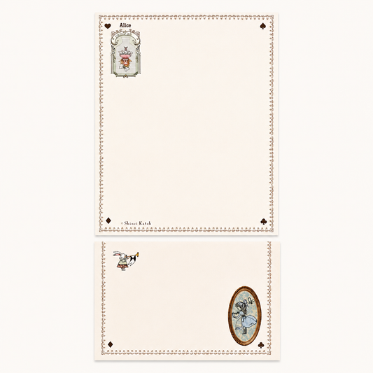 Alice in Wonderland Series Letter Set | Various Styles | Shinzi Katoh (Japan)