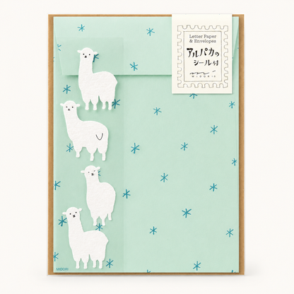 Alpaca Letter Set | Midori (Japan)