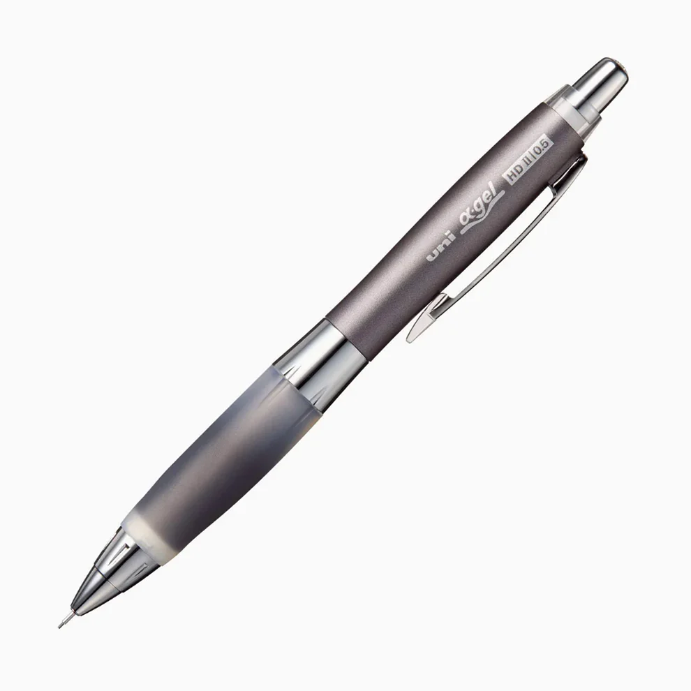 Alpha-Gel Shaker 0.5mm Mechanical Pencil with Firm Grip | Black | Uni (Japan)