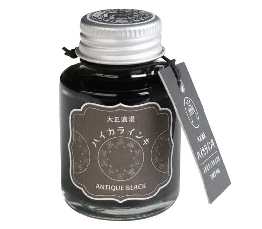 Guitar Taisho Roman Haikara Ink | Antique Black | Teranishi Chemical Co. (Japan)